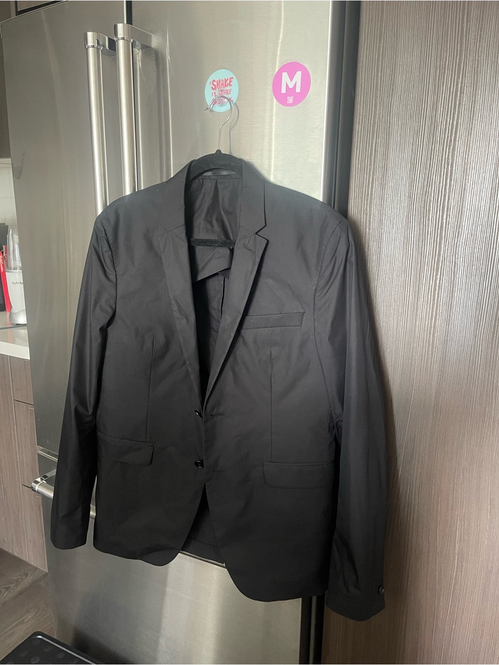 Acne studio Black Two-Button Blazer - Minimal Tailored Sport Coat